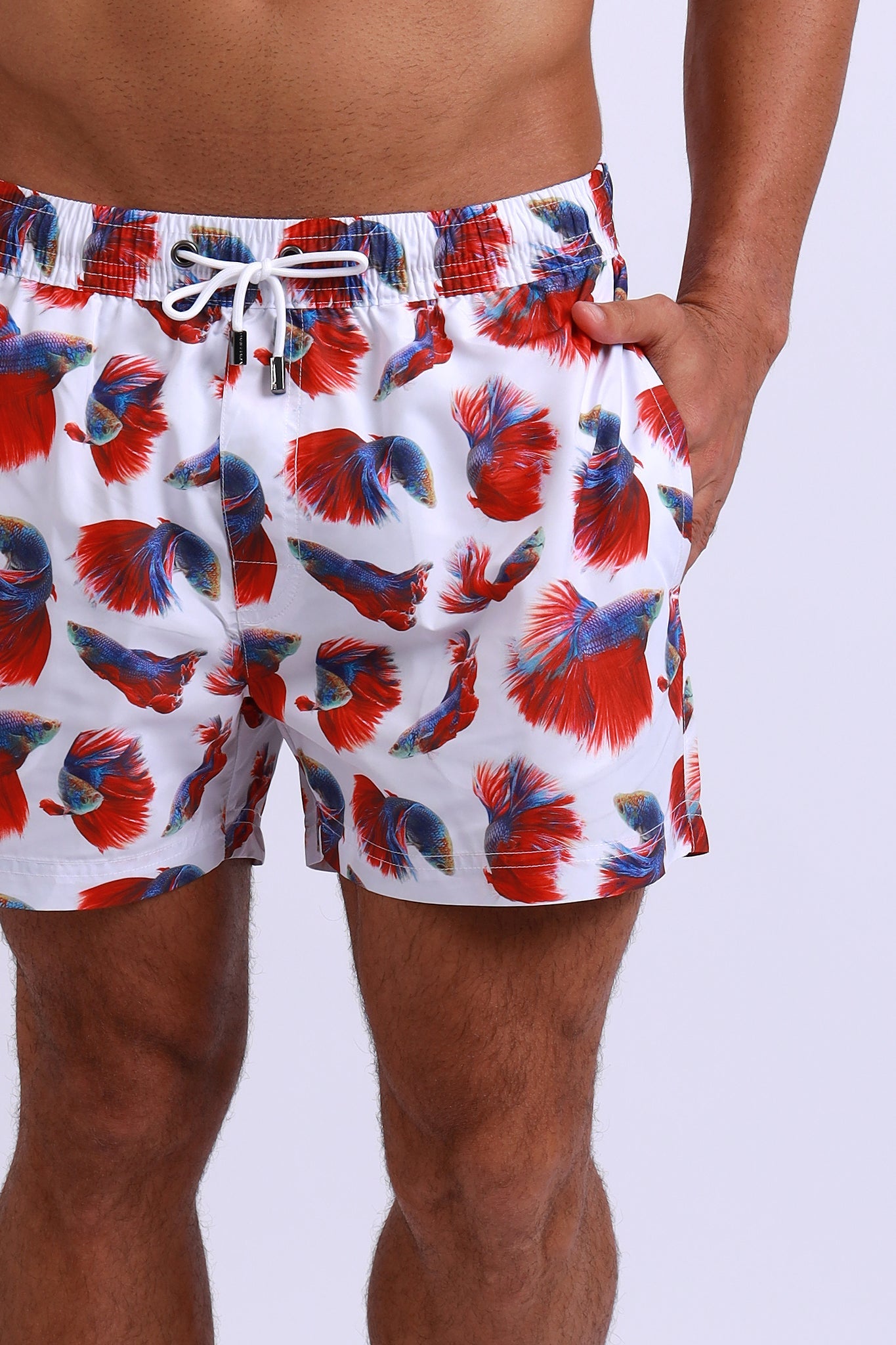 SURF Swim Shorts (Siam Fish Ember) PARISSARA