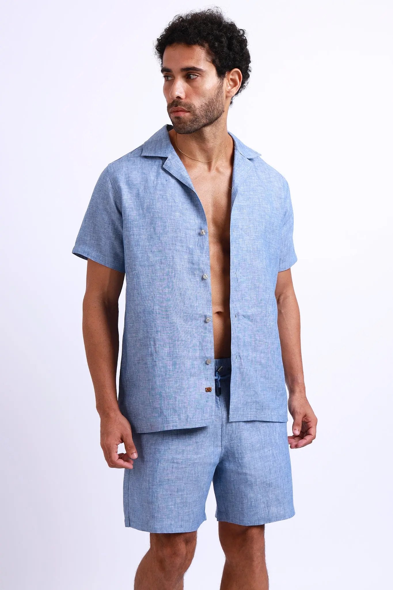 LAGOON Linen Shirt PARISSARA