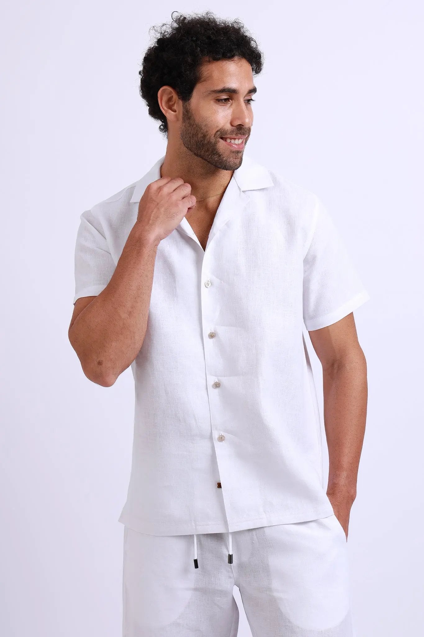 LAGOON Linen Shirt PARISSARA