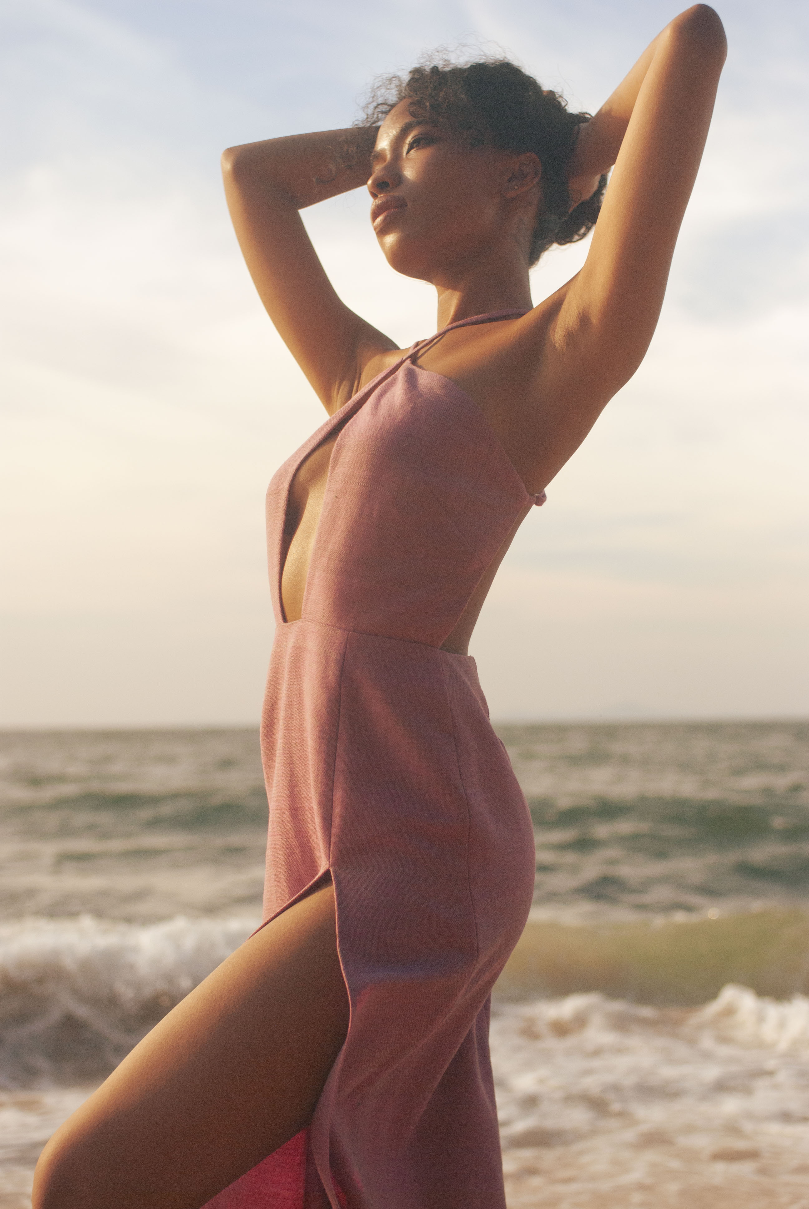 Zahara Breeze Dress Jungle Petal PARISSARA