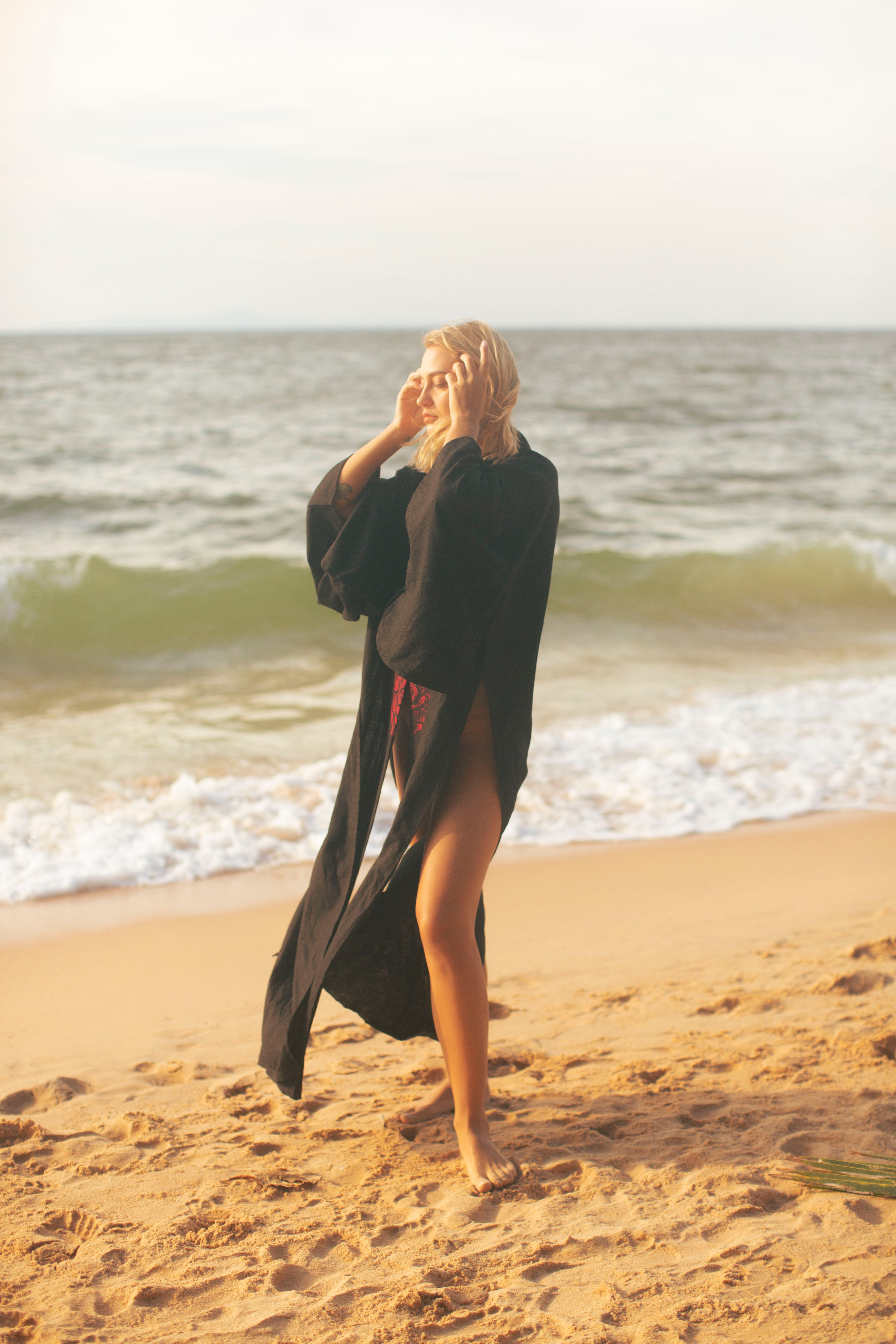 Lilia Robe Midnight Rose PARISSARA