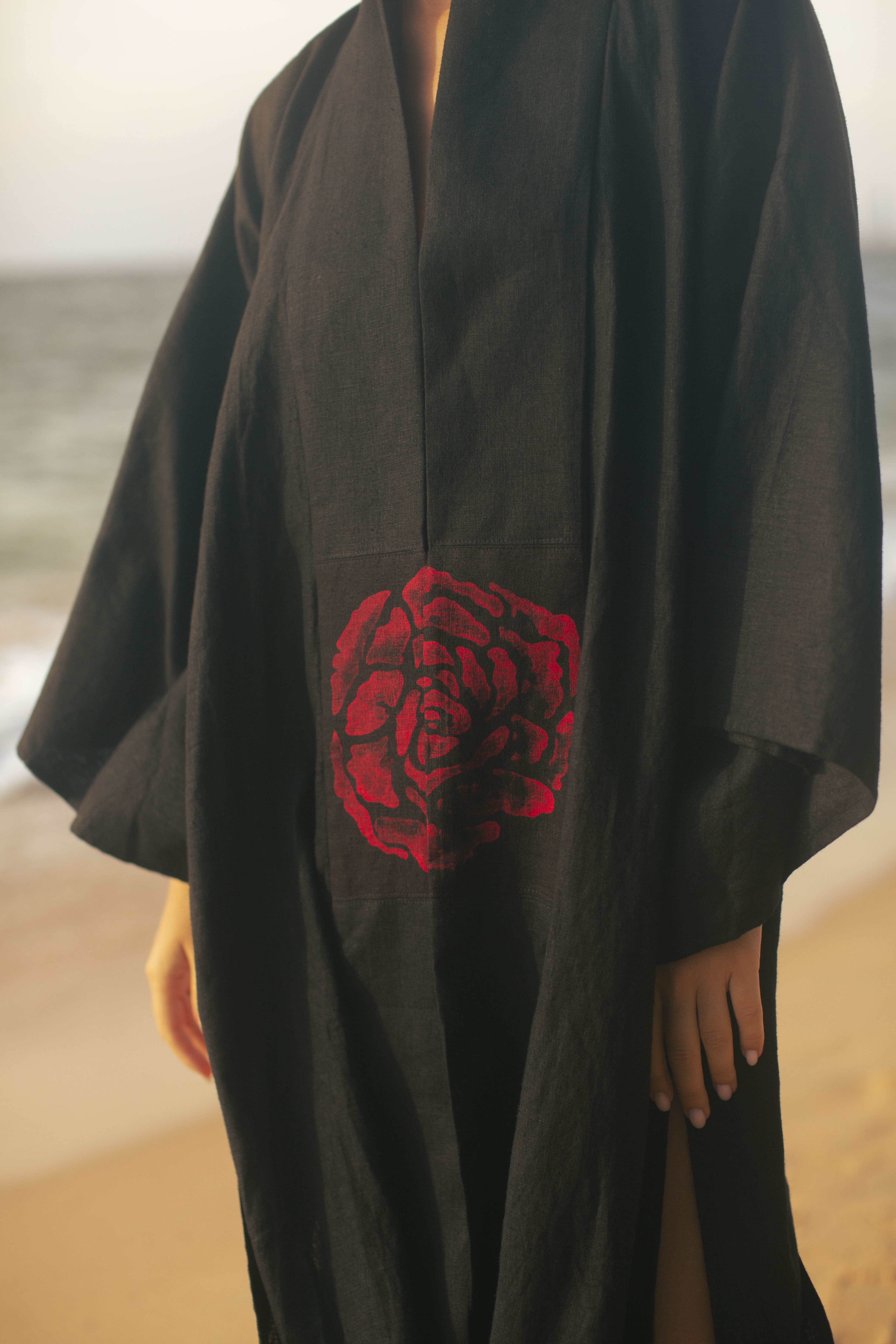Lilia Robe Midnight Rose PARISSARA