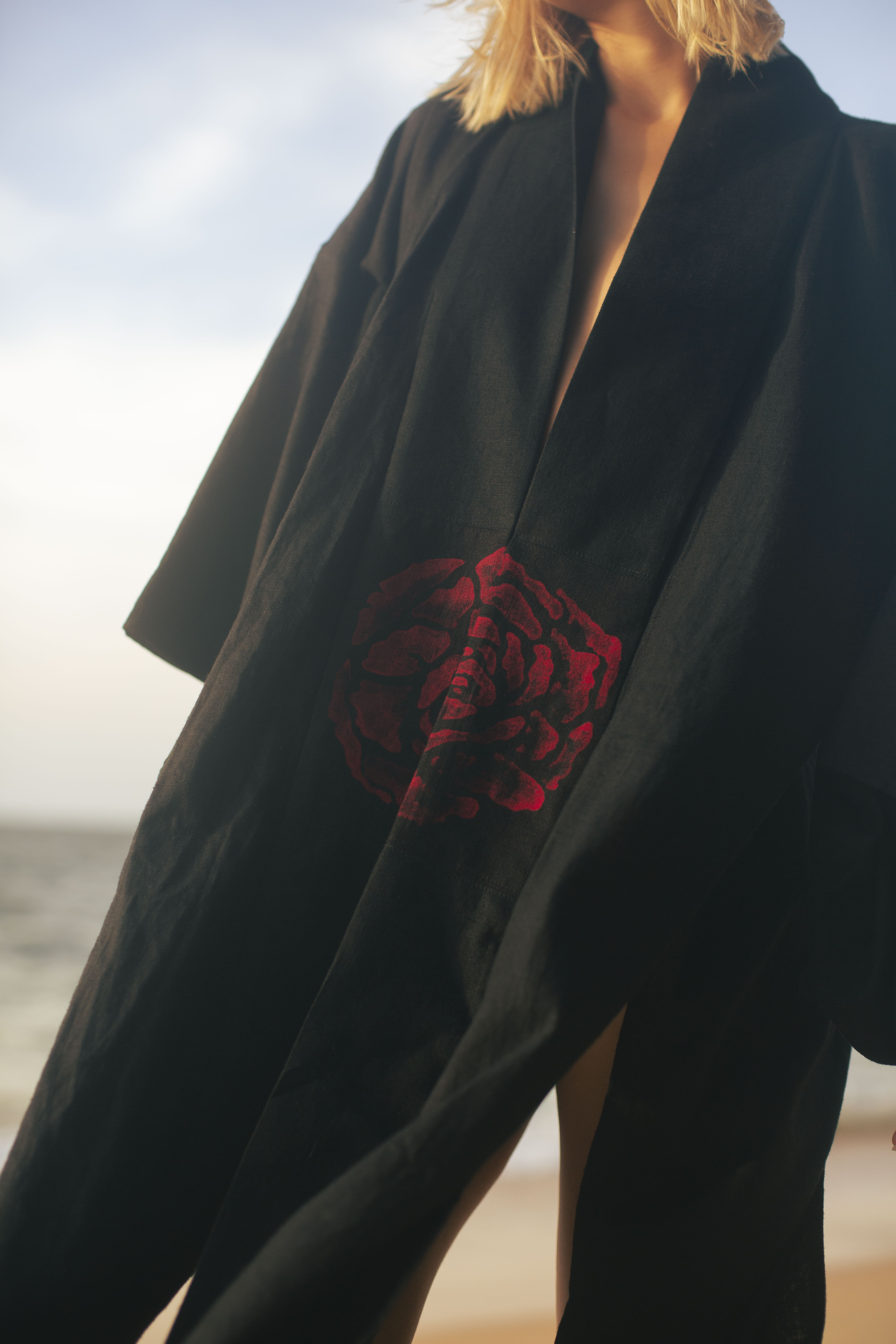 Lilia Robe Midnight Rose PARISSARA