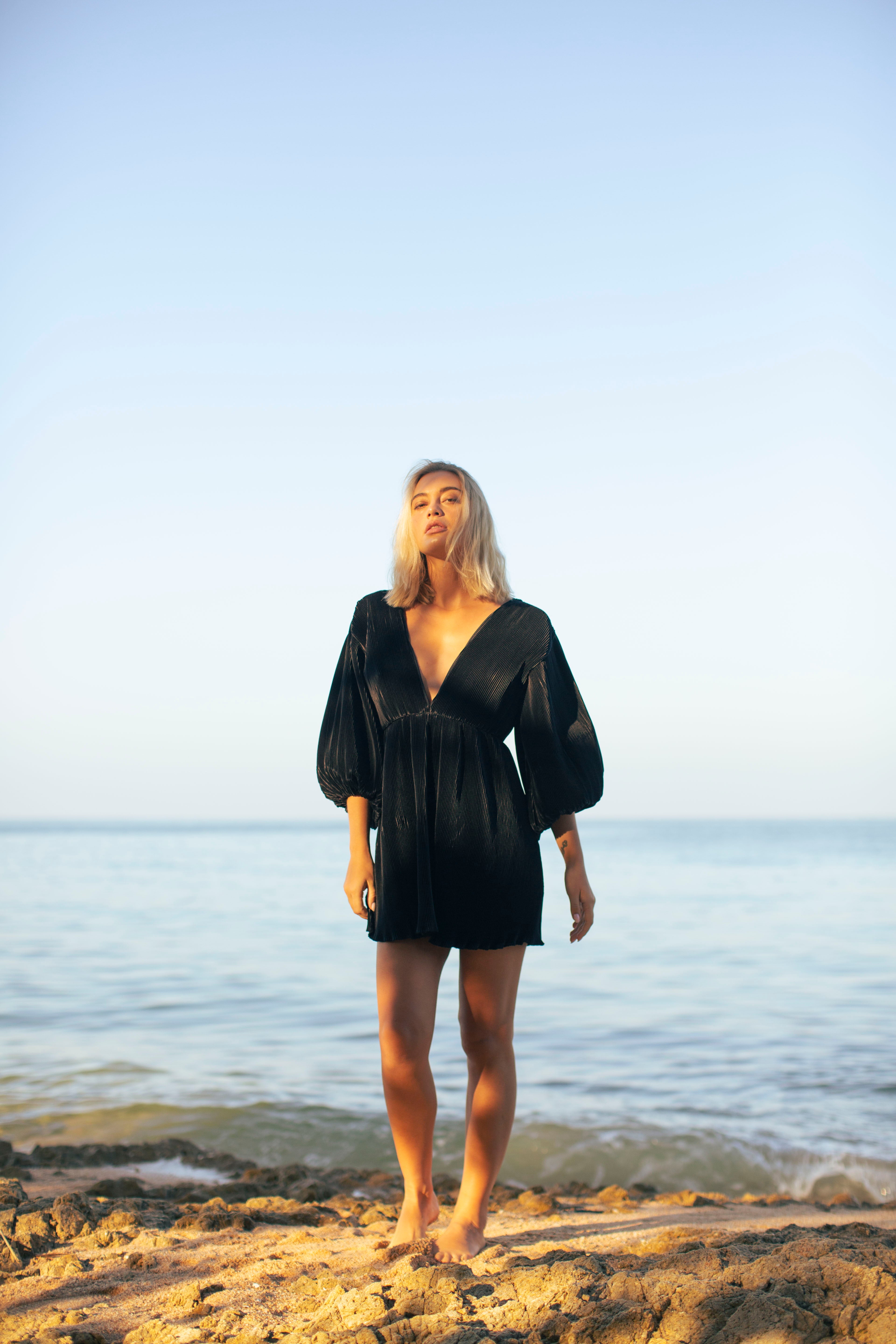 Serena Pleats Dress PARISSARA