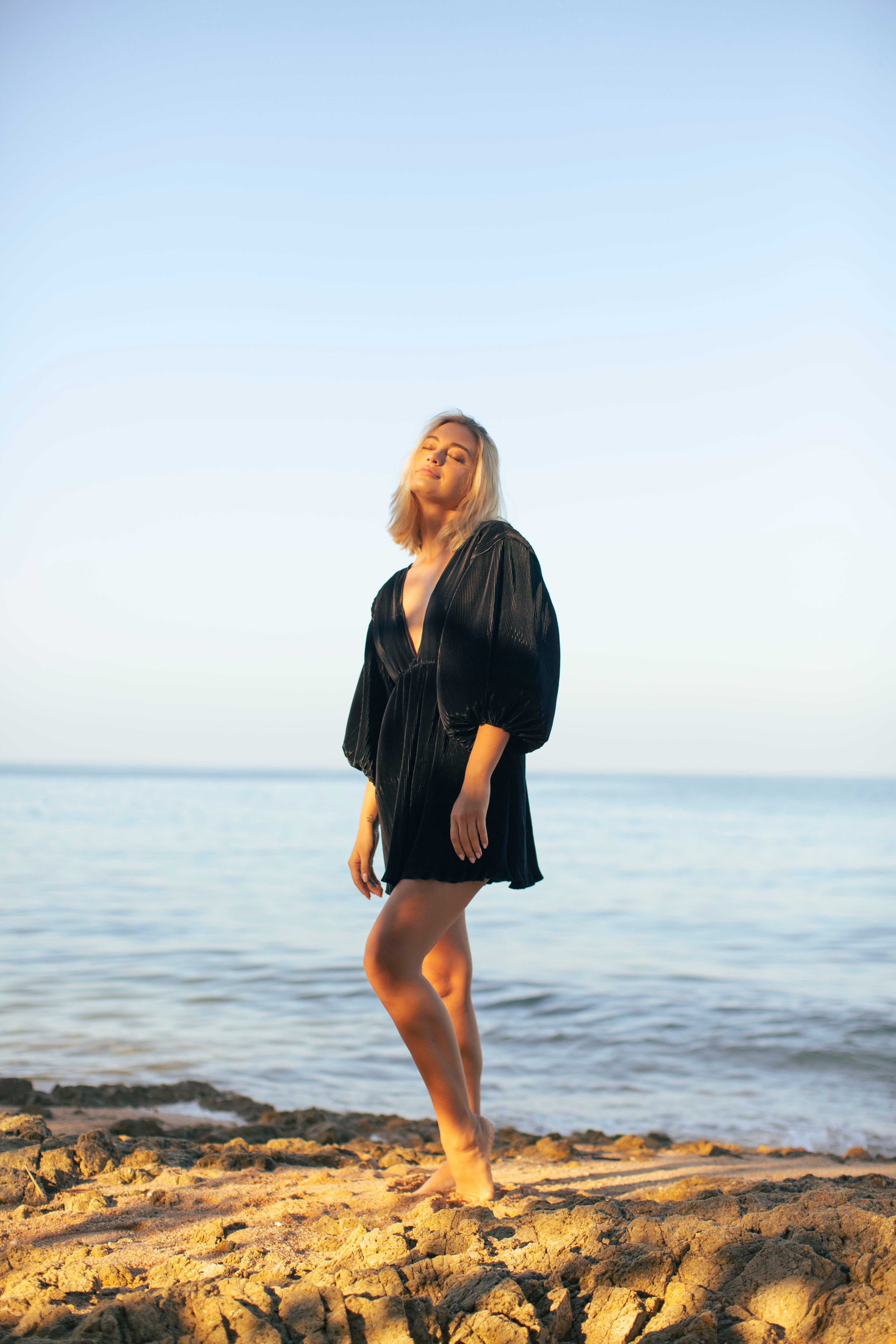 Serena Pleats Dress PARISSARA