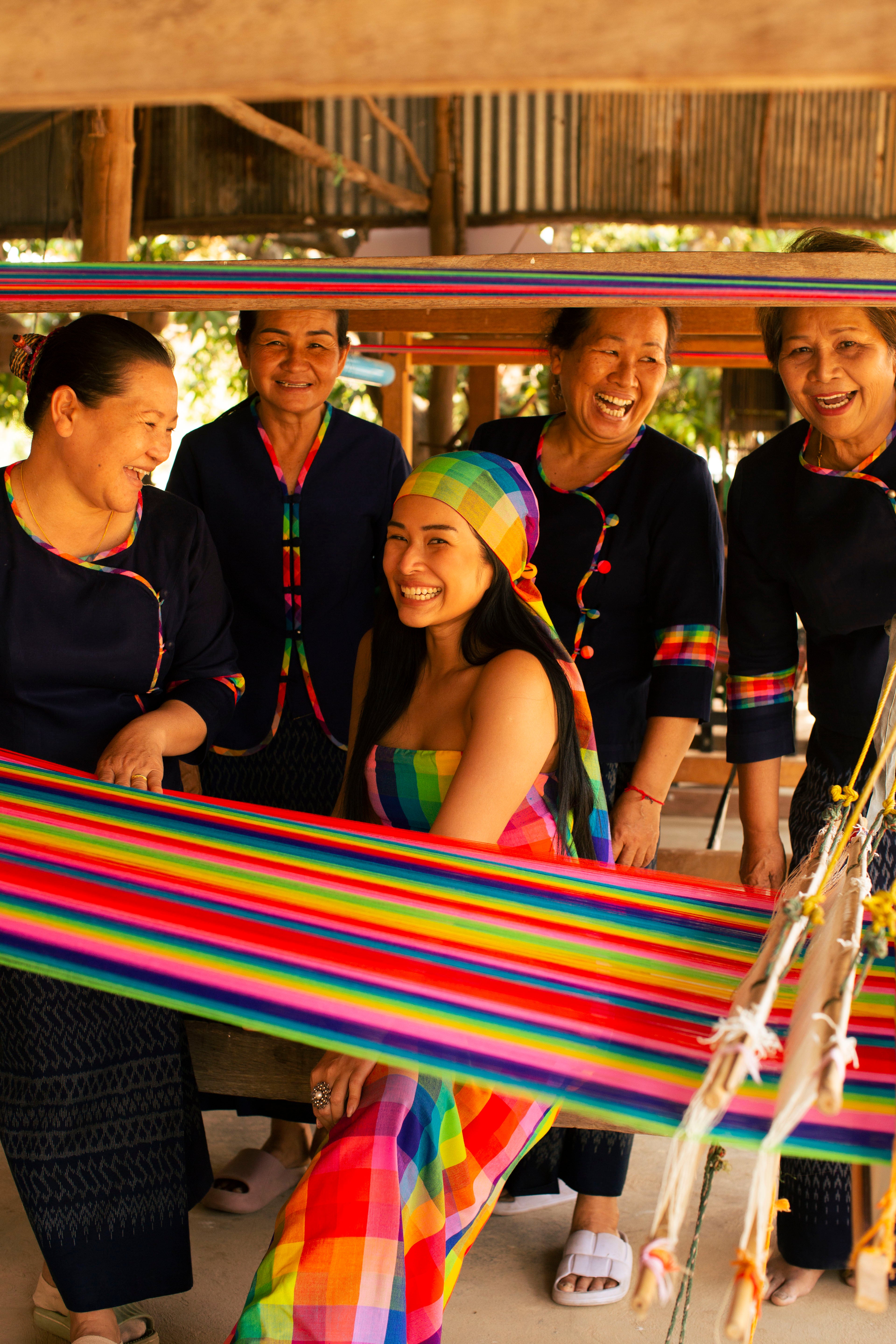 Golden Summer Dress PARISSARA