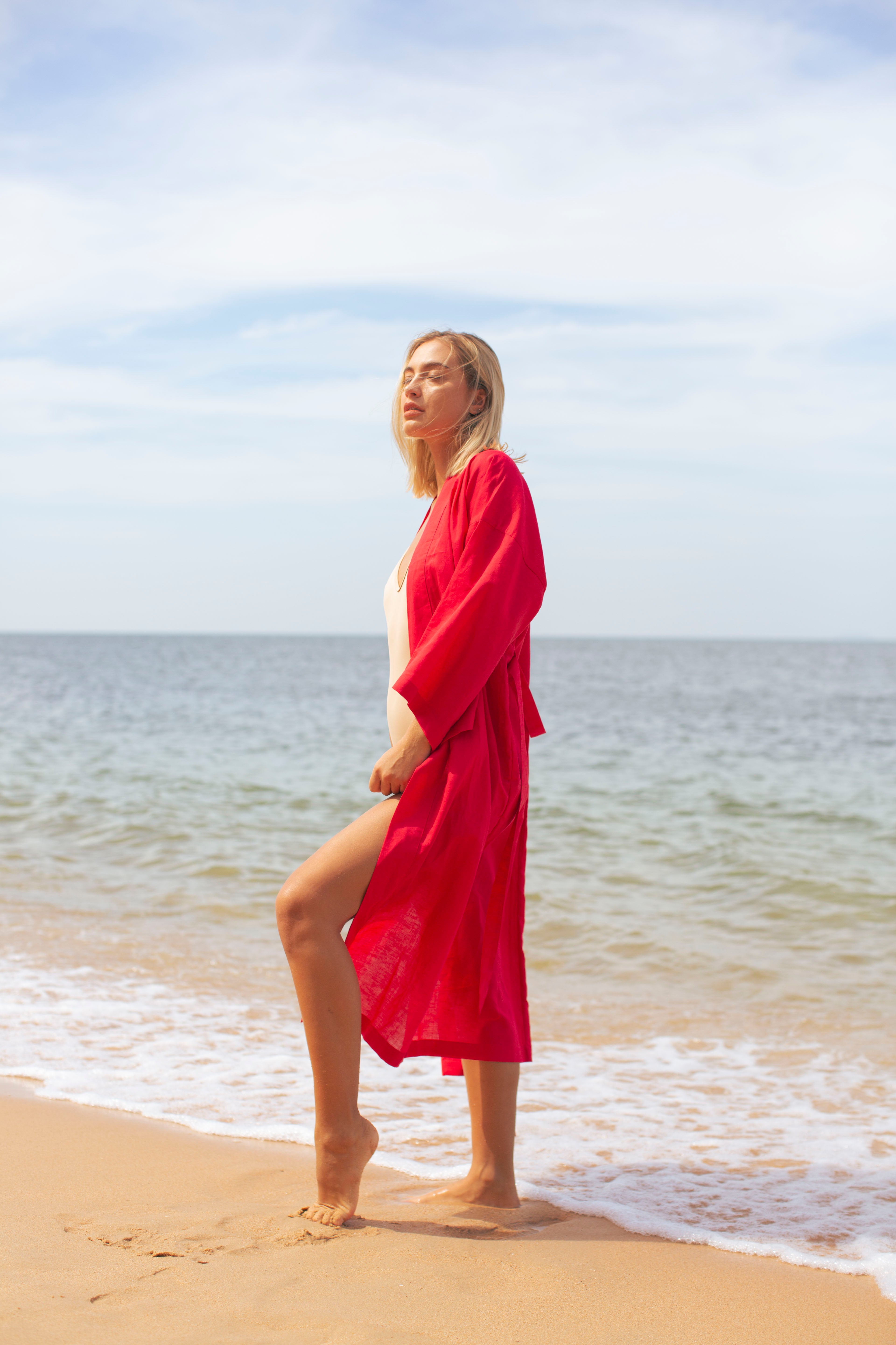 Lilia Robe Red Hot PARISSARA