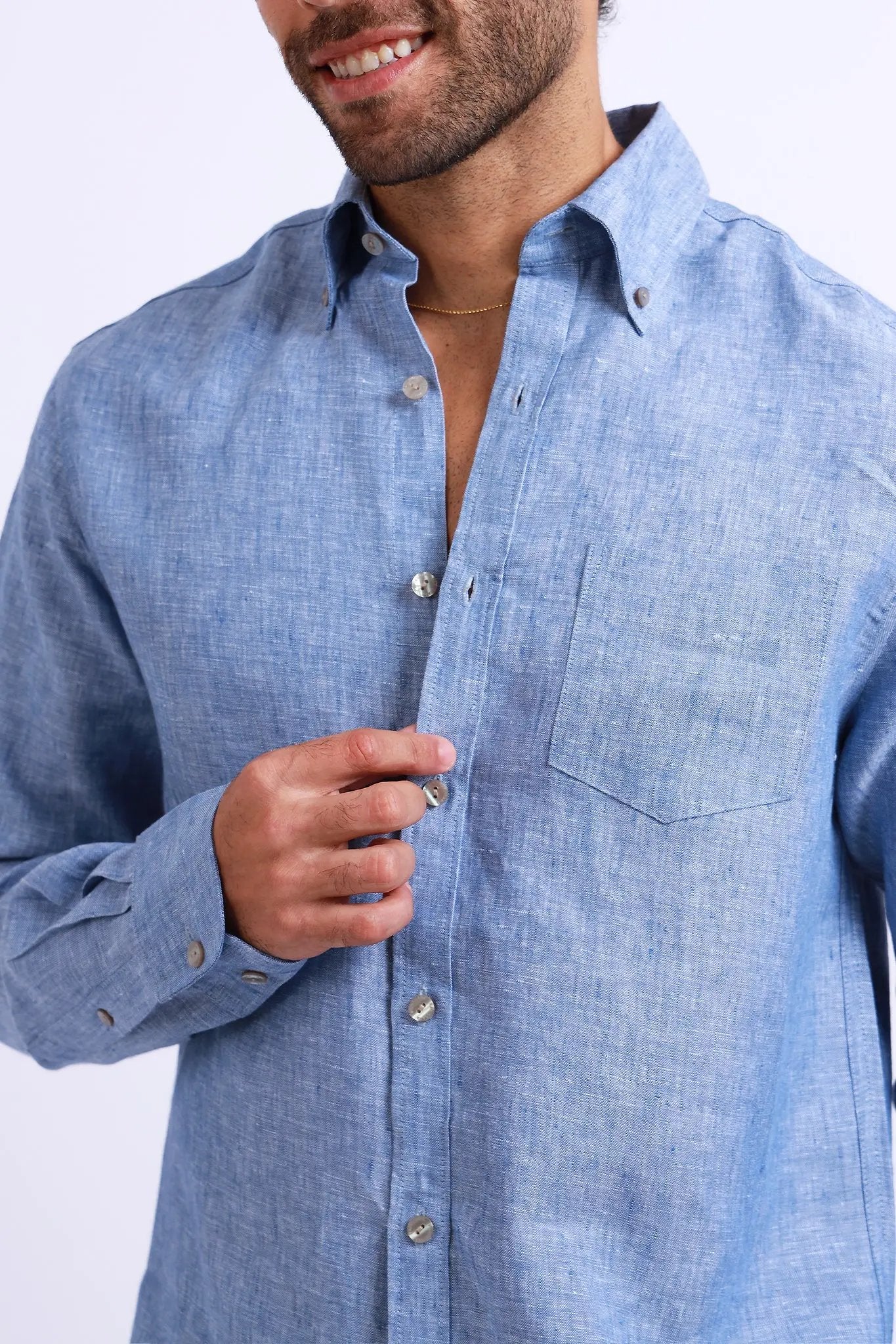 HARBOR Linen Shirt PARISSARA