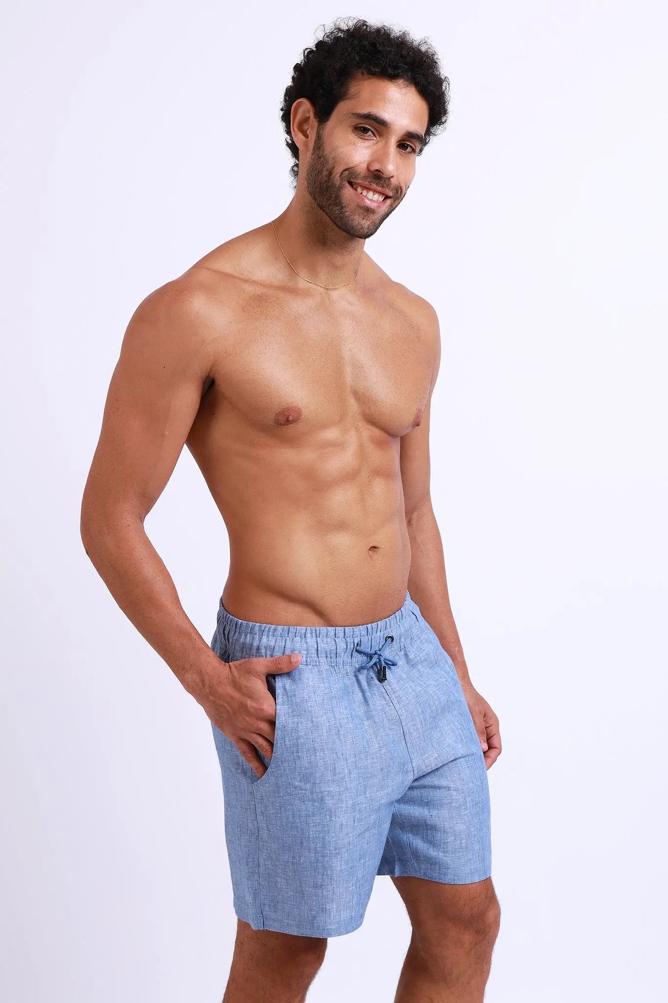 VOYAGE Linen Shorts PARISSARA