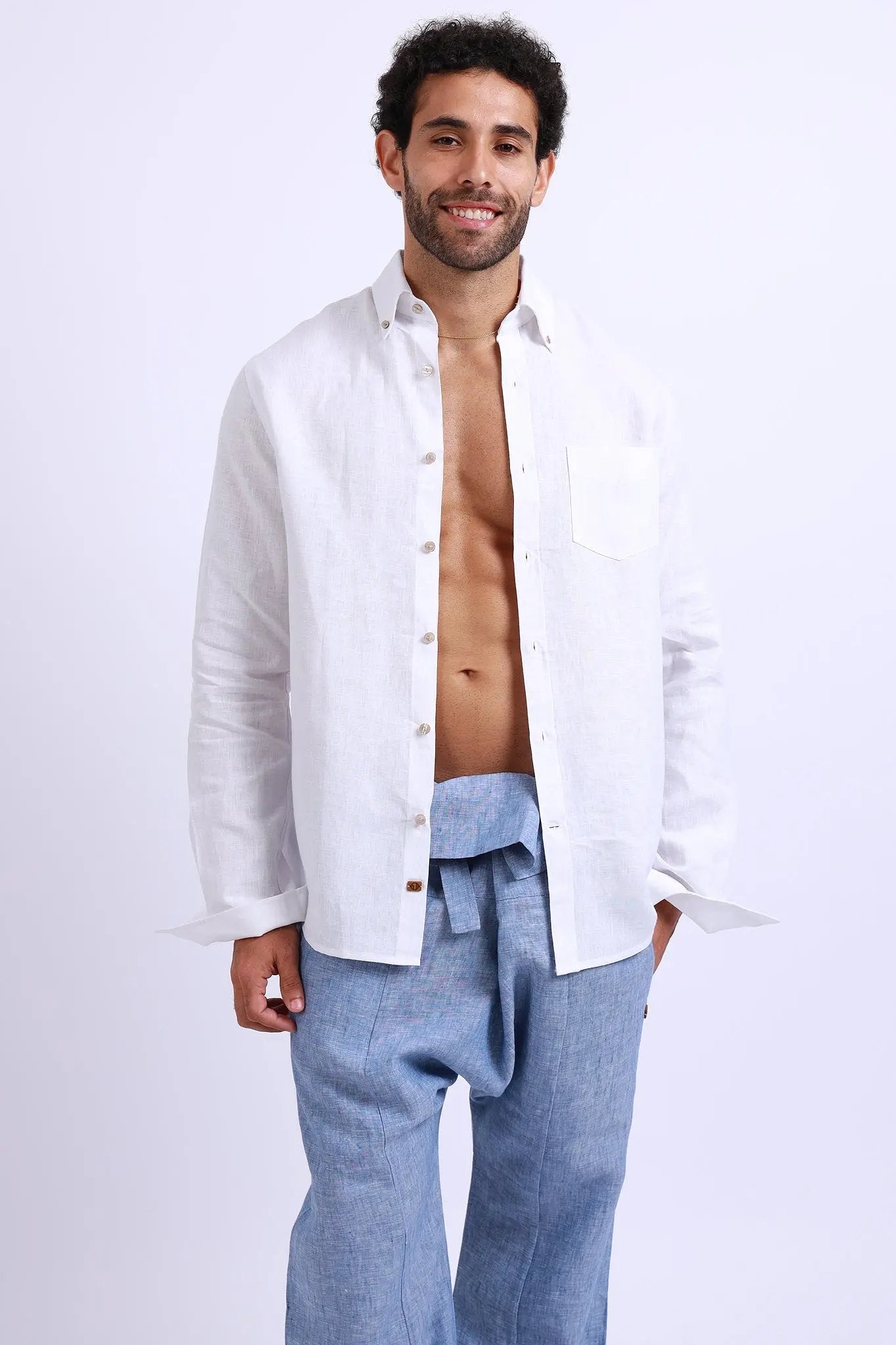 HARBOR Linen Shirt PARISSARA