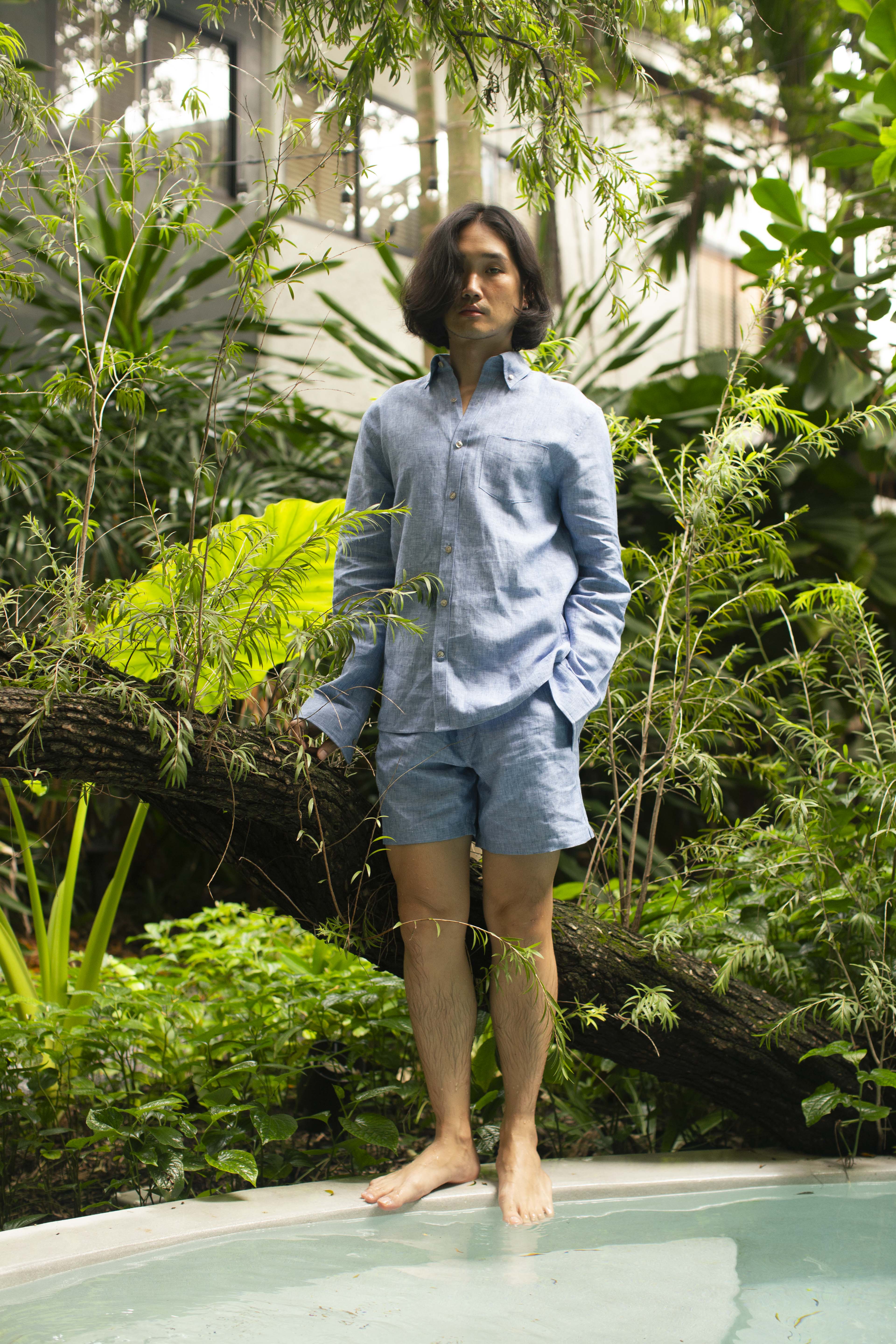 HARBOR Linen Shirt PARISSARA