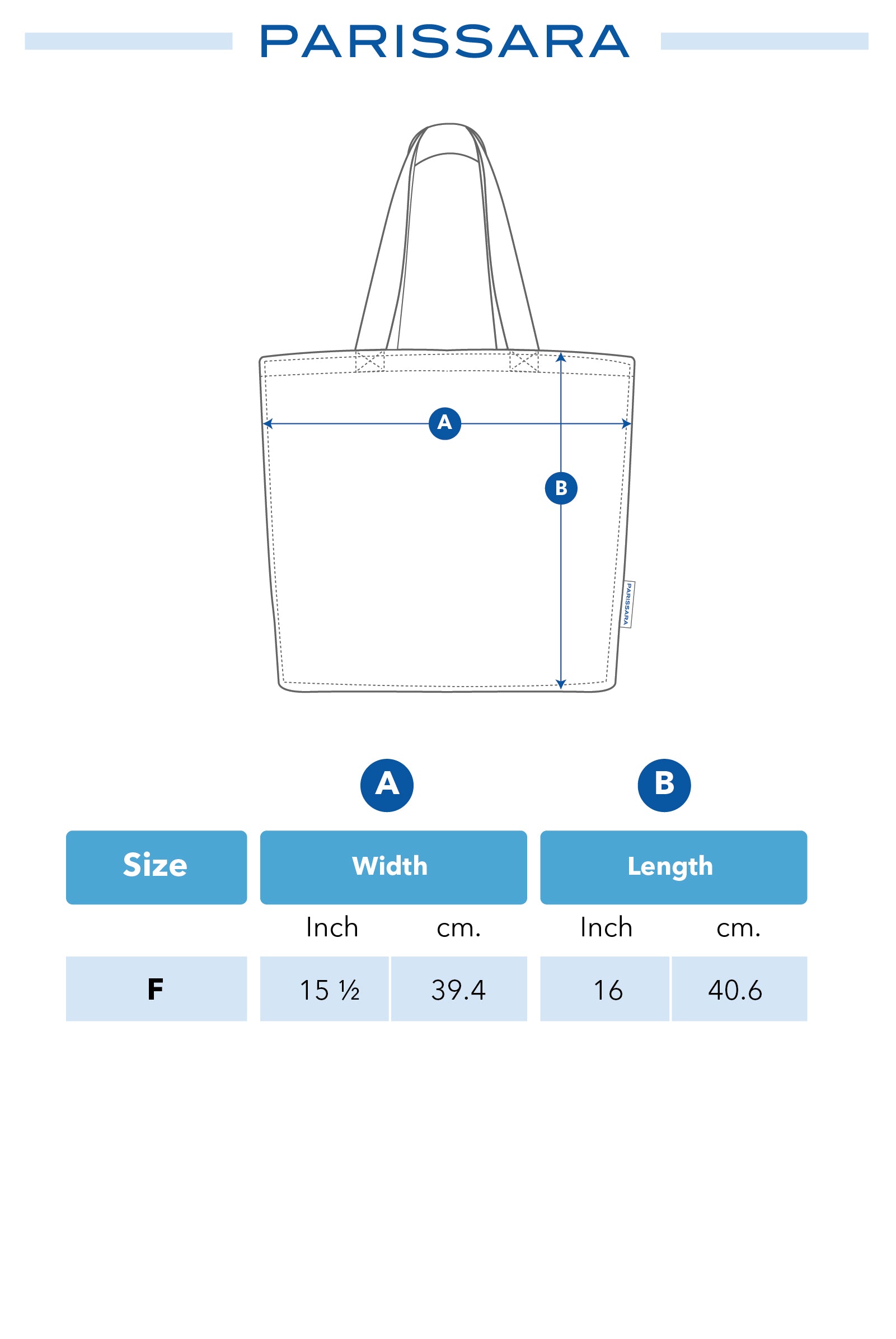 CITY-TO-SHORE Tote PARISSARA